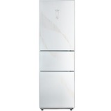 美的(Midea) BCD-235TGEM(E) 235升 三门冰箱 玻璃面板 电脑控温