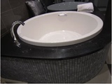 科勒正品 艾芙1.5米正圆形嵌入式压克力普通浴缸 K-18349T-0