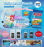 日本代购迪斯尼美人鱼手机防水袋苹果iPhone6plus游泳套三星通用