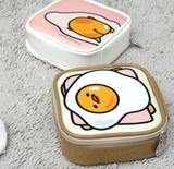 韩国正品Gudetama可爱蛋黄君懒蛋蛋方形立体化妆包多用途小收纳包