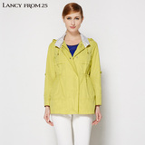 LANCY朗姿专柜正品春装时尚简约纯色百搭外套LC15102WJP502