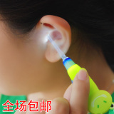 发光耳勺 卡通动物耳勺 宝宝婴儿带灯挖耳勺 可拆卸清洁掏耳勺