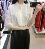 乐天时尚秀 韩国专柜代购 16年4月 MOJO 衬衫 J162MSC035