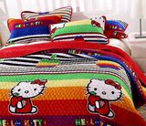 毛毯床盖加棉加厚保暖四季用 多功能天鹅绒盖毯单双人绗缝冬天床