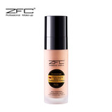 ZFC专柜正品 柔光嫩肤粉底液 保湿遮瑕美白控油 持久不脱色粉底