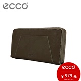 ECCO爱步吉拉女士牛皮长款钱包 商务OL时尚多卡位手拿包潮9104749