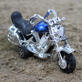 儿童玩具 滑行哈雷太子摩托车 塑料模型沙盘配件 幼儿园小礼品