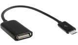 12厘米USB母转MICRO OTG安卓手机数据线 HTC/诺基亚/平板电脑专用