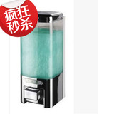 瑞沃 皂液器 挂壁式手动皂液器 洗手液盒单格500ML V-8101皂液器