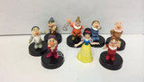 促销白雪公主和七个小矮人玩具 全套8款娃娃 公仔摆件 小孩子礼物