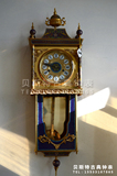 纯铜景泰蓝镀金挂钟|老式上弦钟|仿古董钟|欧式机械台钟落地钟