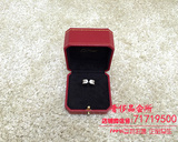 【空】二手奢侈品 95新卡地亚Cartier爱神系列18K白金双C带钻戒指