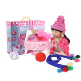 HelloKitty儿童编织机 家用女孩围巾毛线织毛衣机益智编织机玩具