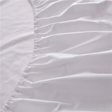 全棉床品圆床笠2米2.2m加厚纯棉圆床罩单件磨毛床垫套纯色保护套