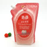 韩国正品进口 保宁BB婴儿 儿童洗衣液1300ML 防菌香草味 批发