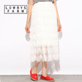 collectpoint LOWRYS FARM日系时尚两穿 蕾丝半身裙女 新款724152