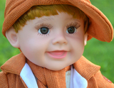 说话的仿真娃娃洋娃娃布娃娃男孩益智正品儿童玩具智能对话娃娃会