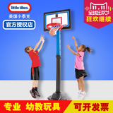 little tikes 美国小泰克 室外运动玩具大型篮球架可调高度带篮球