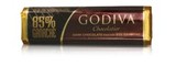 香港专柜代购 比利时高迪瓦Godiva 85%黑巧克力条