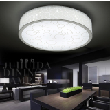 简约现代LED圆形吸顶灯卧室灯遥控调光主卧室灯温馨房间餐厅灯饰