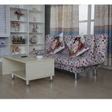 小户型布艺组合沙发单双人多功能简易折叠沙发床1.2米1.5米1.8米
