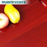 深红色实木多层木地板地暖专用家用复合地板11mm厂家直销包安装