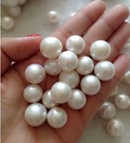 天然淡水珍珠 13-14-15mm 白色散珠大珍珠裸珠 可做吊坠戒指耳环