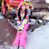 正品Gsou Snow滑雪服女套装防风防水保暖登山户外保暖服滑雪衣裤