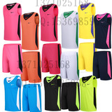包邮个性自定义球衣定制logo号码篮球服男女 diy粉色篮球服荧光绿