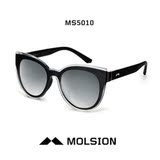 MOLSION陌森太阳镜女太阳眼镜墨镜复古舒适超大框杨幂佩戴MS5010
