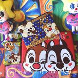 【現貨】日本正版出口原單 迪士尼Disney 花栗鼠收納化妝袋包