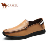 Camel/骆驼男鞋 2016新款 金属压扣装饰休闲鞋时尚休闲牛皮男鞋