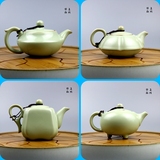 茶壶开片侧把大小号陶瓷红茶单壶功夫茶具可养套装手工 特价汝窑