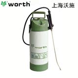 沃施 5L手动气压式喷雾器 塑料喷壶喷水壶 洒水浇花打药 消毒