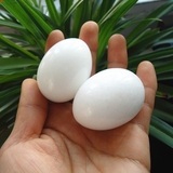 玉石健身手球 纯天然玉石鸡蛋形按摩手球 保健会销礼品特价包邮