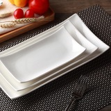 长方形盘子陶瓷 餐具特色餐具 创意 个性菜盘子家用酒店餐具盘子
