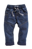 next英国代购 男童 单宁双层加厚拉绳牛仔裤（3月-6岁）118-436