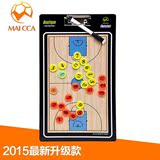 包邮麦卡 篮球比赛教练员篮球战术指挥板 篮球磁性战术板 大数字?