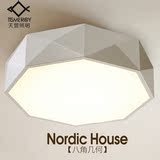 创意现代几何吸顶灯LED个性艺术卧室灯饰简约北欧书房餐厅客厅灯