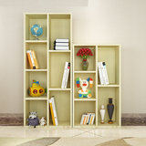简约现代书柜置物架简易单个组合收纳架桌上书架创意书架儿童书柜