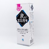 日本原装进口 小林制药黑炭牙膏 防口臭美白去牙渍牙垢100g牙膏