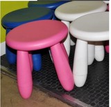 ikea宜家代购 玛莫特儿童凳圆凳塑料凳子时尚凳 儿童游戏学习凳子