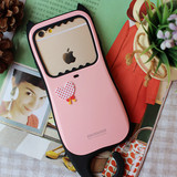 韩国代购iPhone6Splus可爱猫咪创意挂钩手机壳苹果6防摔硅胶套
