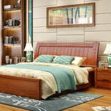 新款实木床头板现代中式床头定做床靠背板单双人环保床屏定做床头