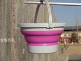 特价包邮硅胶折叠桶打水桶可做装鱼桶简单实用携带方便钓鱼好帮手