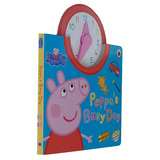 英文原版Peppa PigBusy Day ，粉红猪小妹发音书：撕不烂的时钟
