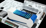宇帷(AVEXIR)雷电 DDR3 2133 8G(4G×2条)套装台式机内存 蓝闪电