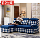 帕朵兰蝶  多功能小户型沙发床 储物双人床  2米转角沙发包邮