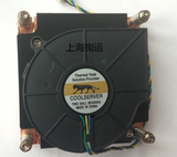 coolserver金钱豹1U2011 1155 1366 全铜4线温控风扇服务器散热器