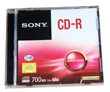 SONY空白光盘 索尼CD-R 盒装音乐CD/MP3  sony 光碟 cd r单片
